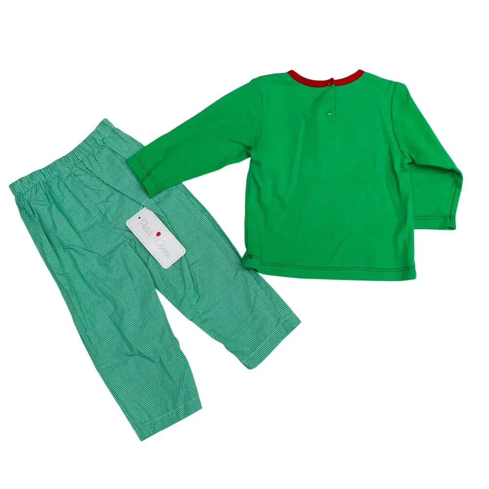 NWT Petit Ami 24M Christmas Pup Set